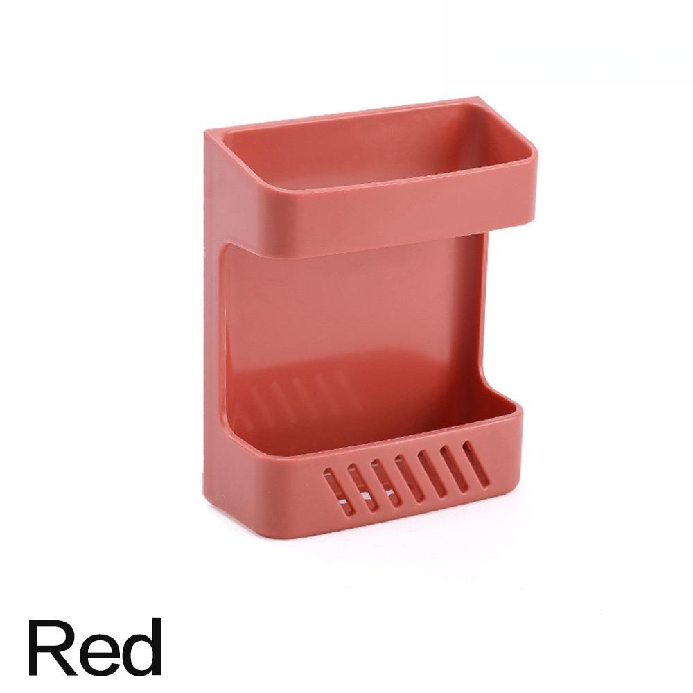 No-Drill Wall Mount Organizer, Multi-Function Phone Holder, AC Remote Shelf, Detachable & Non-Slip Design, Wall Safe for Home Office Use, Anti-Dust Drop-Proof Storage Solution