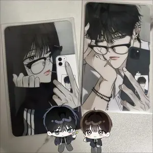 2 Pcs/set Anime Eighteen-year-old Bed LOMO Card 3 Inches HD Photocard for Fans Collection Friends Gift Diy Bookmark Decorative