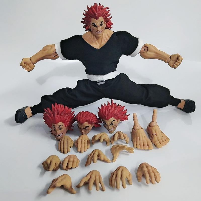 ST Baki Hanma Son Of Ogre Action Figure Hanma Yuujiro Figurine Ko Fighting PVC Collection Anime Yujiro Figures Model Toys Gifts