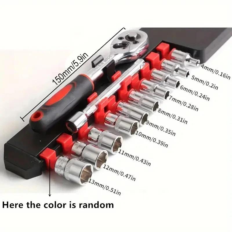 12 Pcs Set Wrench Socket Set Motorcycle Bicycle Repairing Tool Hardware Car Boat Auto Repair Tools Bike Multitool Bike Tool Kit