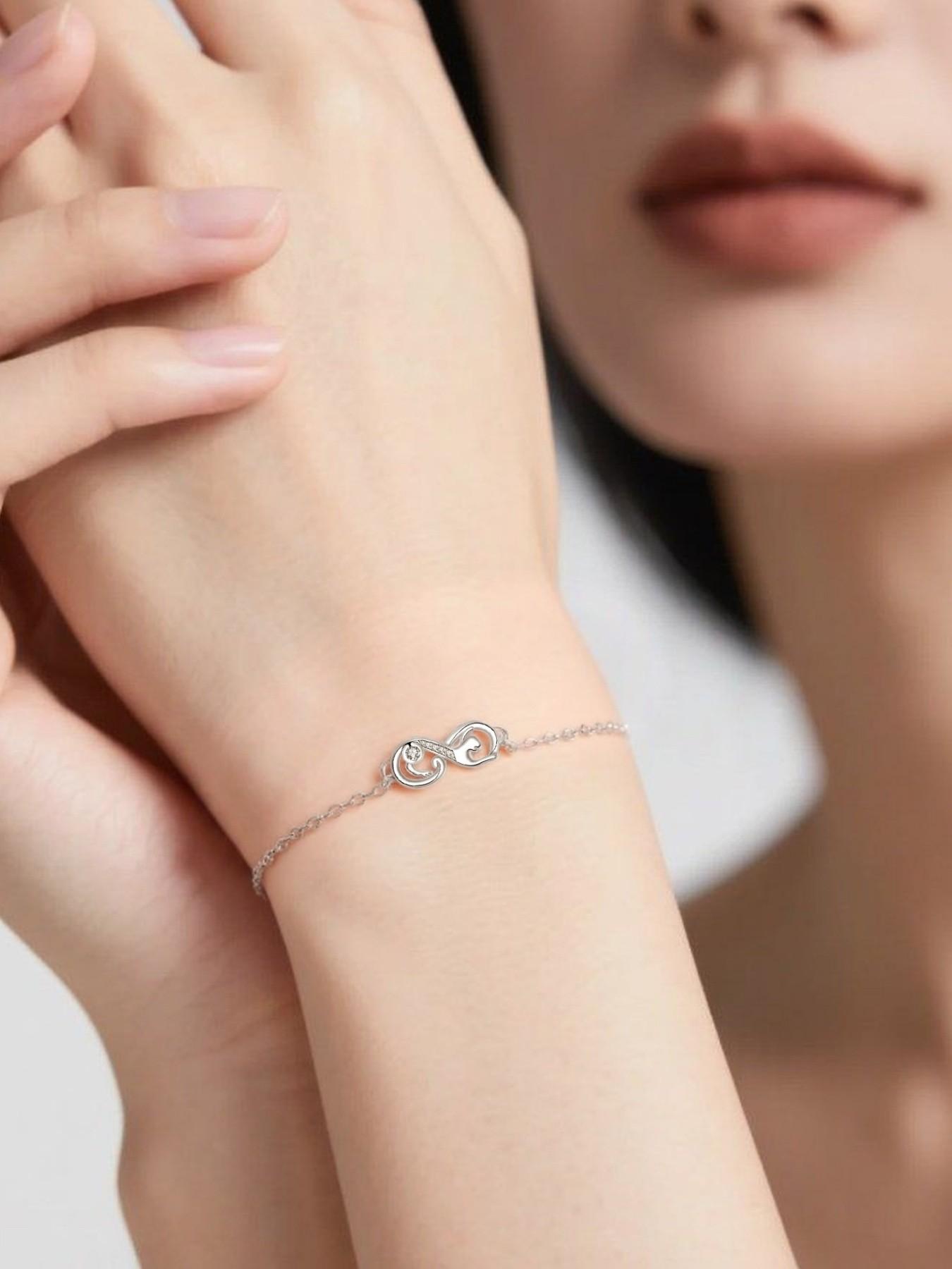 Infinite Cat Fun · Eternal Bracelet Cat & infinity symbol bracelet, luxury niche premium jewelry.Paired with a surprise double-door preserved rose jewelry gift box.Ideal gift for birthdays, Mother’s Day and Valentine’s Day.