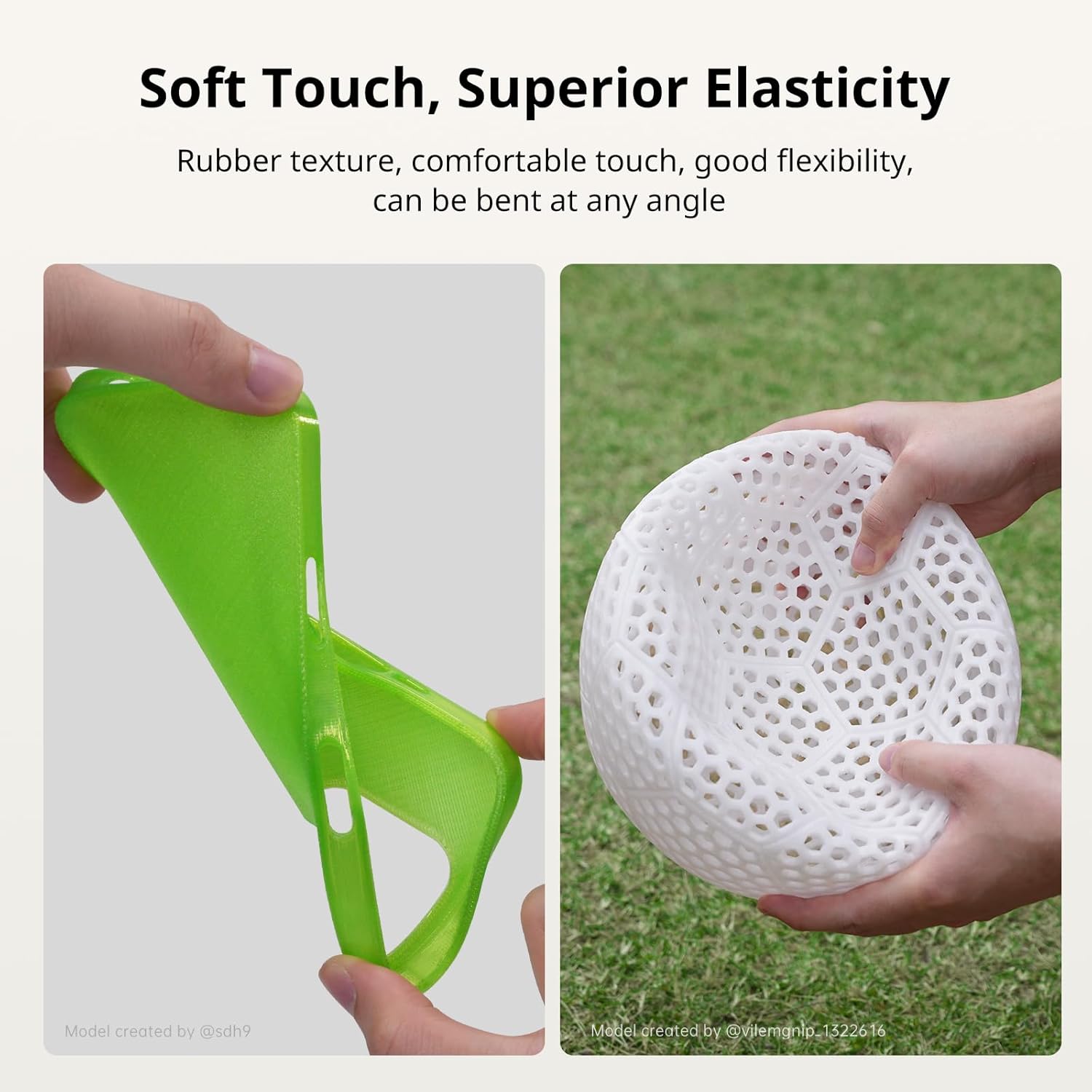 Soft Rubber Texture 3D Printing Material Tpu 95A 1.75mm 250g High Elasticity Portable Shockproof Protection Case Preferred Choice
