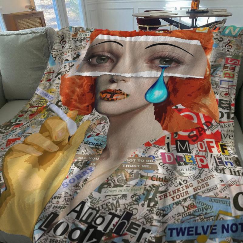 Cute and Practical Blanket A Star Is Born Themed Art Reusable Quilts Comfortable sofa decoration camping and picnic blanket winter warming blanket