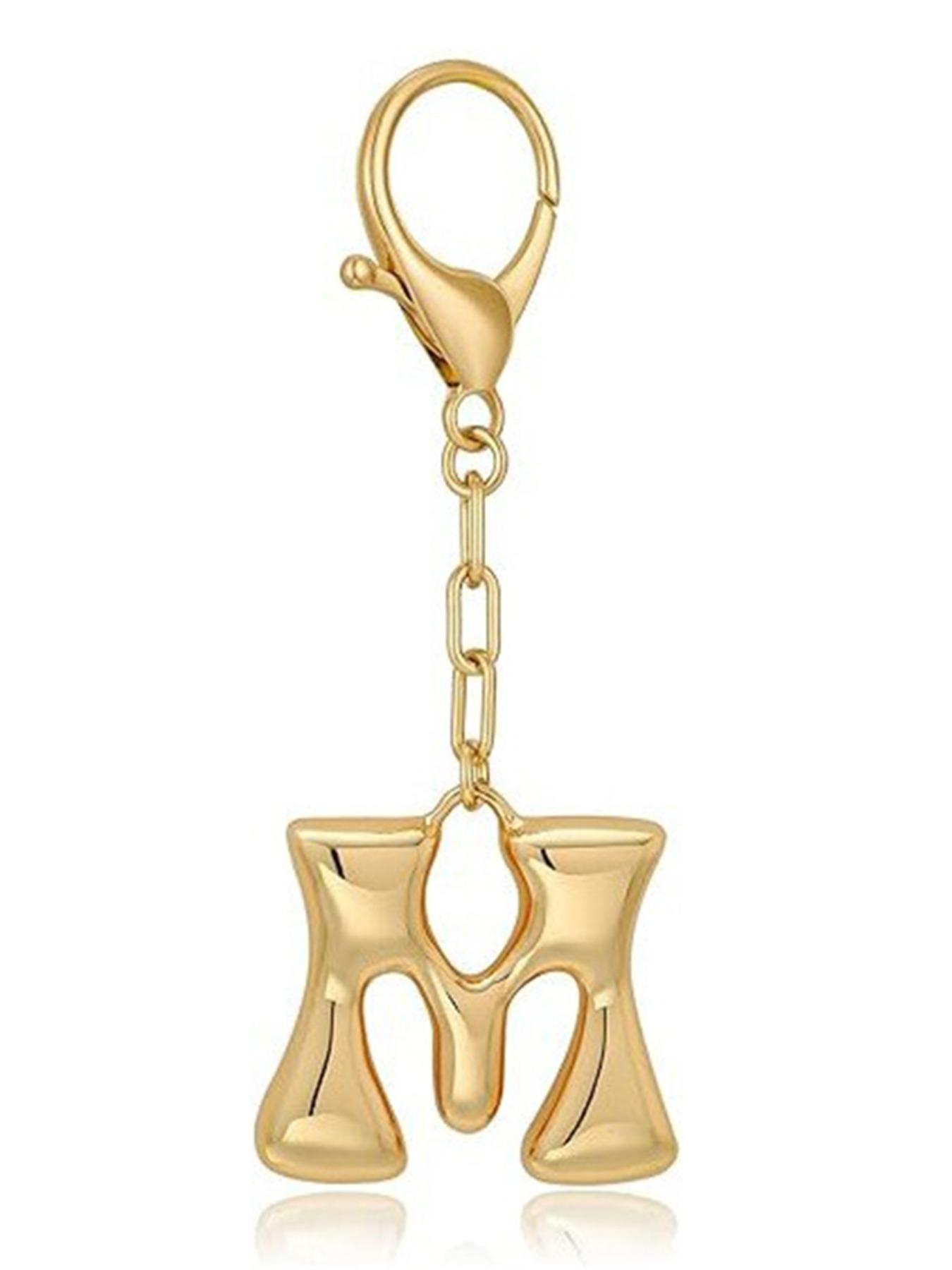 Bubble Initial Charm for Bags & Purses, Elegant Personalized Accessory for Stylish Women, Perfect Gift Idea for Her, Bag Charm