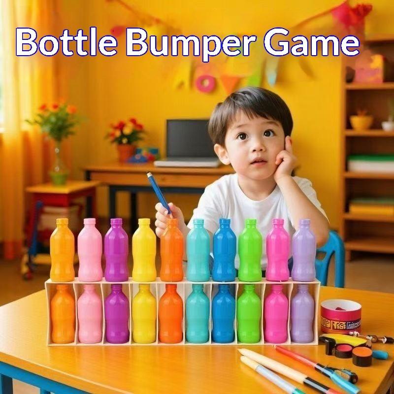 21-Piece Bottle Color Matching Game Set, Includes 20 Bottles and 1 Storage Rack, Fun Multiplayer Blind Guess Game, Ideal Holiday Gift