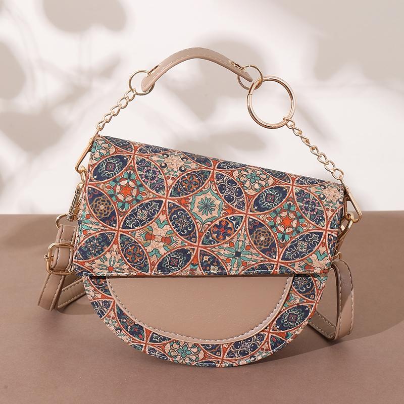 1pc Softwood Handbag, Fashionable Cosmetic Bag, Adjustable Strap, Durable Design, Eco-Friendly, Perfect Wedding Gift