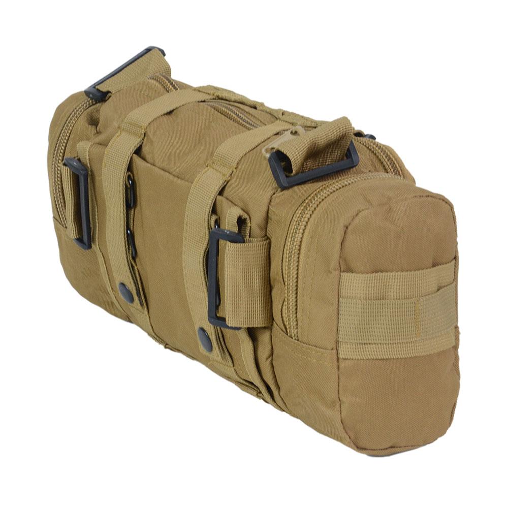 Sports Outdoor Camouflage Cycling Photography Tactical Magic 3P Attack Waist Bag with Zip  Bag for Sports Use t Wizard Castle Sling Bag outdoor sport travel Men's Crossbody Bag with Skull Design tactical pack Adjustable Waist Fanny Pack travel  on  bags