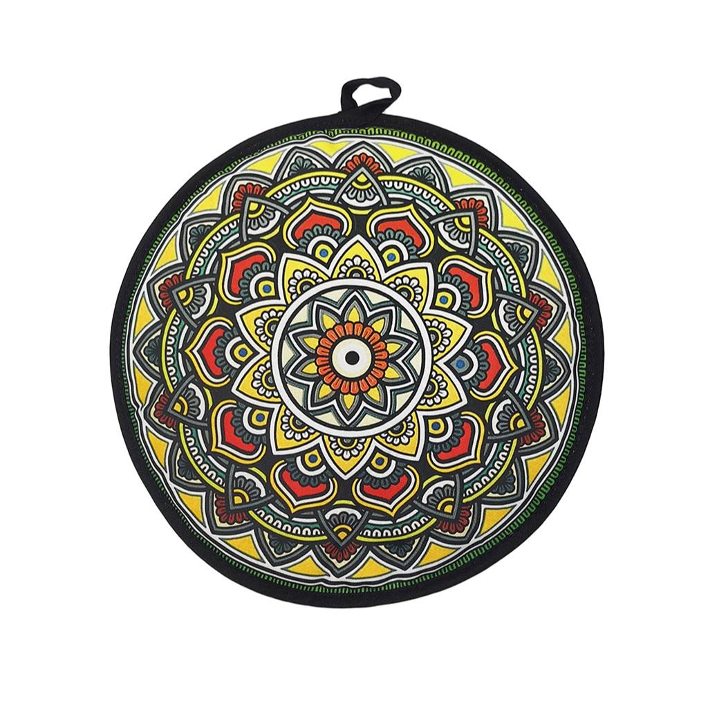 1pcs Mexican Thickened Corn Tortilla Insulated Bag, Pure Cotton Round Bread Carrier, Home Use Takeout Bag, Cross-Border Food Storage