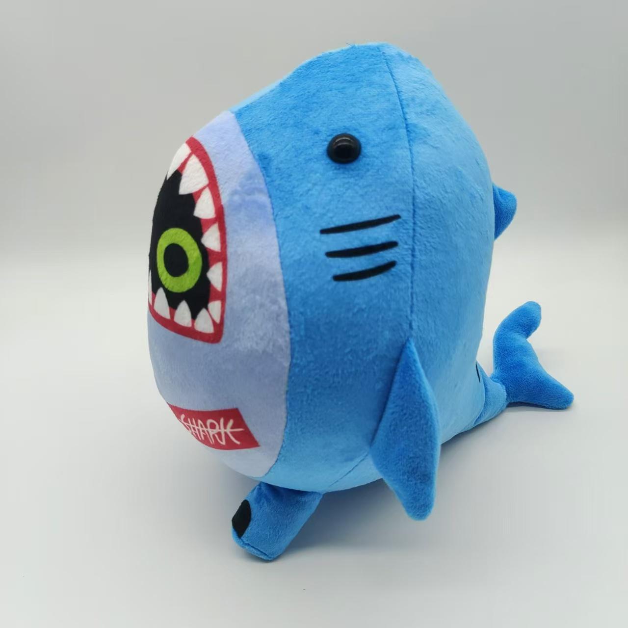 Game Zenless Zero  Plush Figure Sharks Bangboo Plush 9 inch Anime Plush Toy Soft Stuffed Plushies Gift for Games Fans and Kids