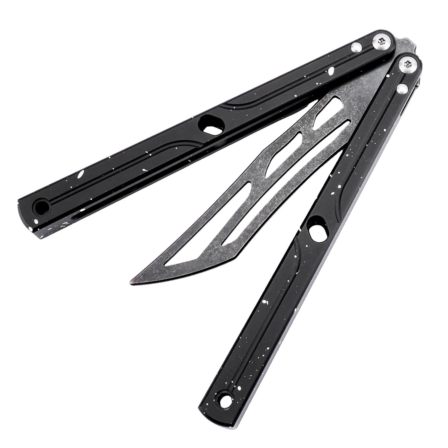 1pc Balisong Butterfly Trainer, Outdoor Flip Training Tool, Essential for Martial Arts Practice, Durable Design for Enhanced Skills
