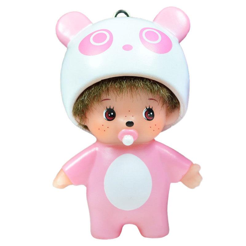 Cute Monkey Keychain, Adorable Monchi Key Ring for Bags, Perfect Day Gift, Fun Accessory for Kids