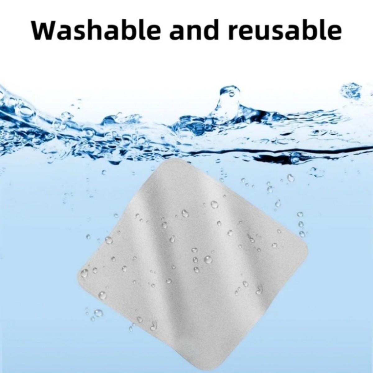 3pcs/6pcs Microfiber Cleaning Cloth Set, Ideal for Glasses, Phone Screens, Camera, Laptop, LCD TV, Durable Soft Fabric, Essential Home Care Item