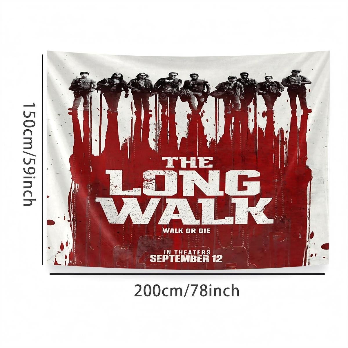 The Long Walk connection  Tapestry, Exquisite Patterns, Soft Fabrics, Perfect for Sofa or Bed Decoration, Comfortable Home Decoration, Bohemian Home Decoration