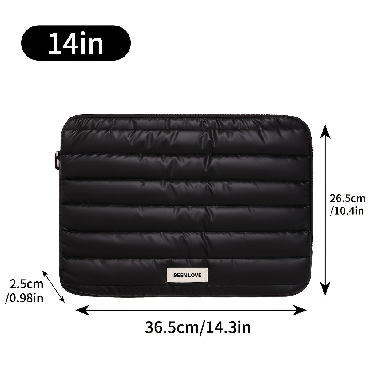 Portable Laptop Bag with Zipper, Shockproof Tablet Protector, Multi-Functional Laptop Briefcase, Lightweight Tablet Case, Ideal for Business Travel, University, Office, Lightweight Computer Bag