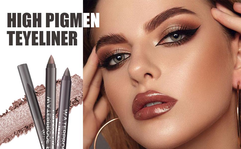 12 Color Gothic Eyeliner Pencil With Sharpener Set Makeup Smooth Matte Lipliner Waterproof Eyeshadow Pens Shine Pearl Smoky Punk Freckle Pen Cosmetic 12 Color Gothic Eyeliner Pencil With Sharpener Set Makeup Smooth Matte Lipliner Waterproof Eyeshadow Pens Shine Pearl Smoky Punk Freckle Pen Cosmetic