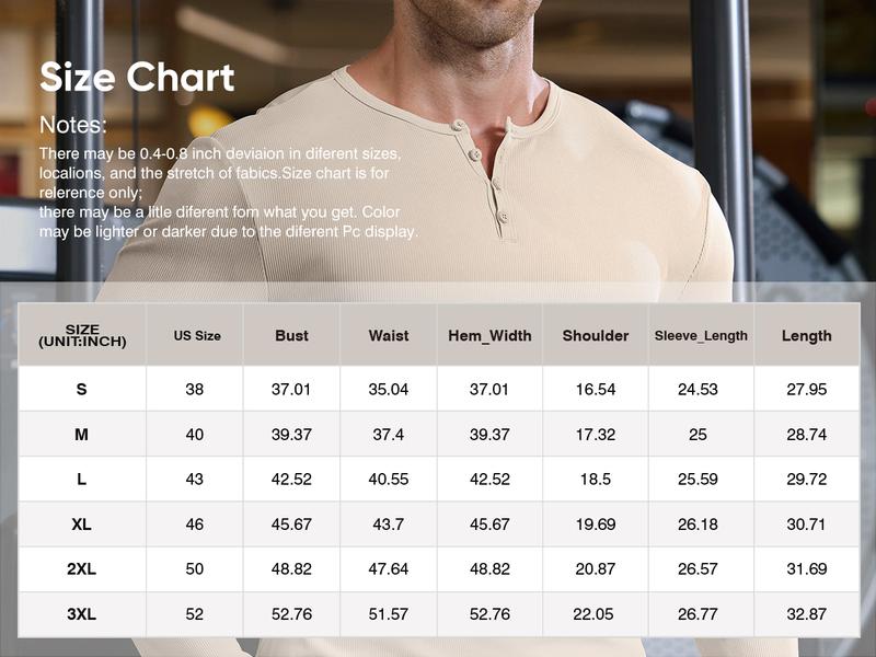 JMIERR Mens 2025 Fall Fashion Casual Henley Shirt Long Sleeve T-Shirt Slim Fitted Shirts Curved Hem for Athletic Gym Workout JMIERR Mens 2025 Fall Fashion Casual Henley Shirt Long Sleeve T-Shirt Slim Fitted Shirts Curved Hem for Athletic Gym Workout