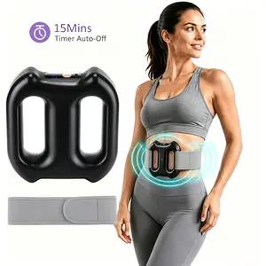 Fascia Ring with 3 Modes and 5 Intensity Levels, Full-Body Muscle Relaxation and Deep-Tissue Shaping Vibration Massager for Belly, Legs and Thighs, Muscle Massagers