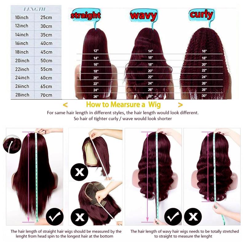 「Holiday Haul」Tahikie 99J Burgundy Colored 200% Density Deep Wave 13x6 Full Frontal HD Lace Front Curly Wave FB30 Highlight /Natural Black Human Hair Wigs For Women TikTokShopBlackFriday