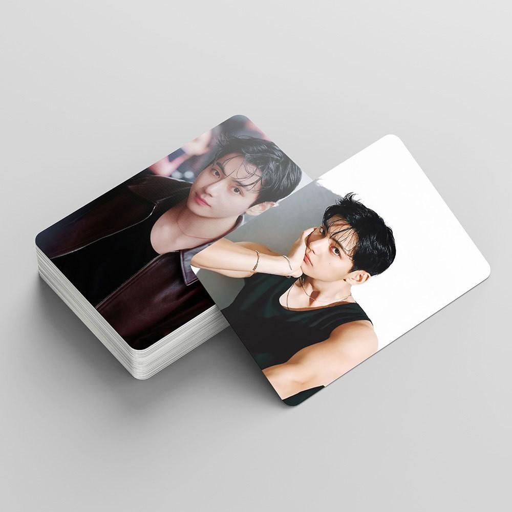 55 K-Pop Idol Single Theme Cards, Style Print Cards, High-Definition Photo Collectible Cards, Perfect for Fans and Collectors