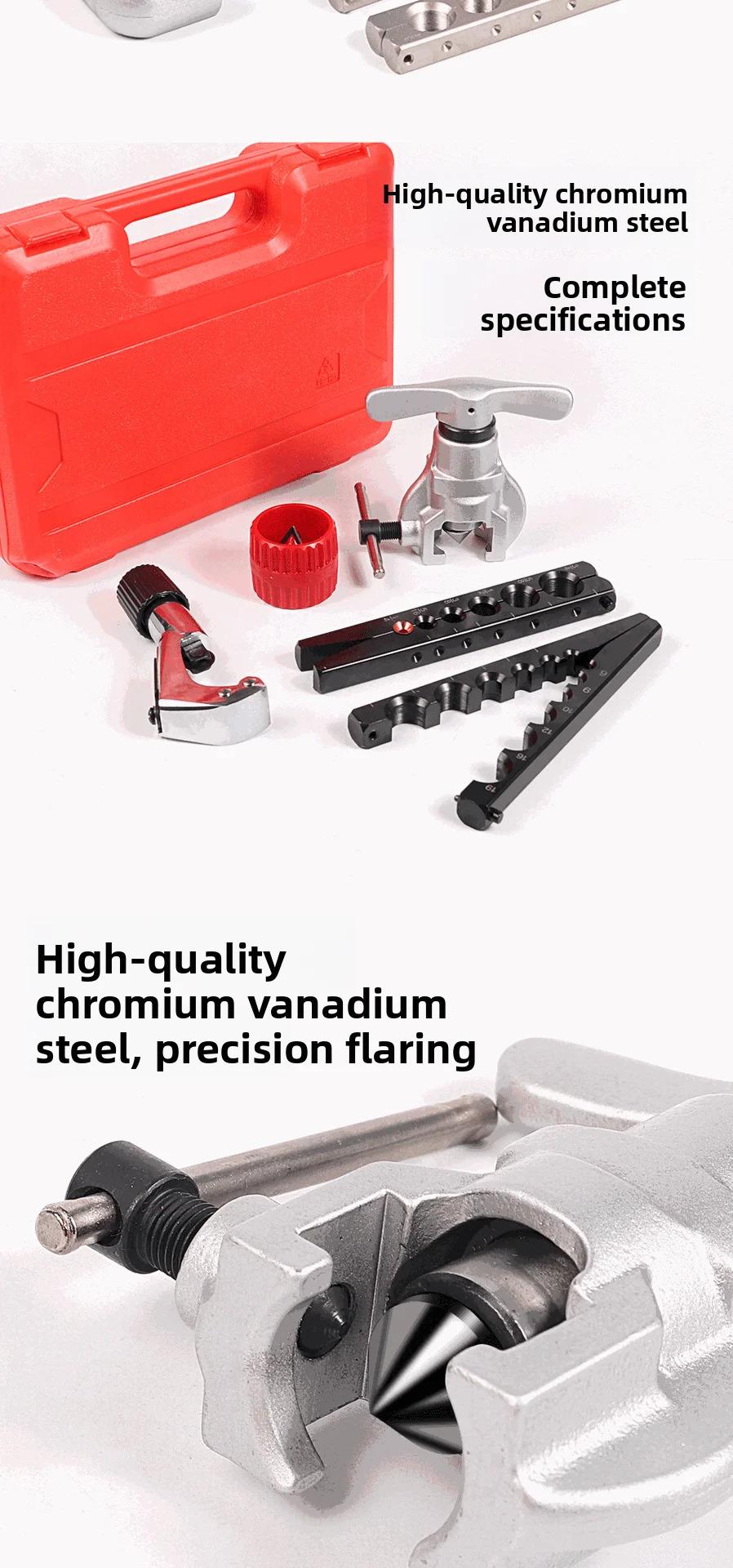 Precision Eccentric Copper Pipe Expander Set - Professional Tool for Air Conditioning Maintenance