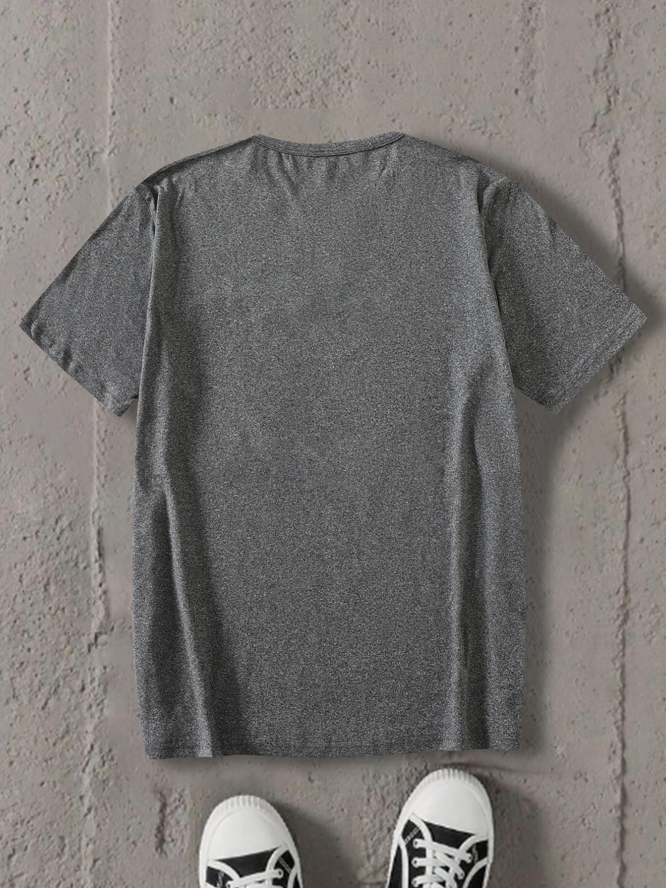 American Vintage Men's Henley Shirt, Three-Color Short Sleeve, Breathable Slim Fit, Gym Commute Dual Use, Men's Clothing