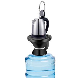 Drinking Water Dispenser Pump, Automatic Electric Drinking Water Bottle Pump for 2-5 Gallon Water Jugs, USB Rechargeable with 2 Switch Control, Stable and Portable for Home, Kitchen, Office, Camping Drinking Water Dispenser Pump, Automatic Electric Drinking Water Bottle Pump for 2-5 Gallon Water Jugs, USB Rechargeable with 2 Switch Control, Stable and Portable for Home, Kitchen, Office, Camping