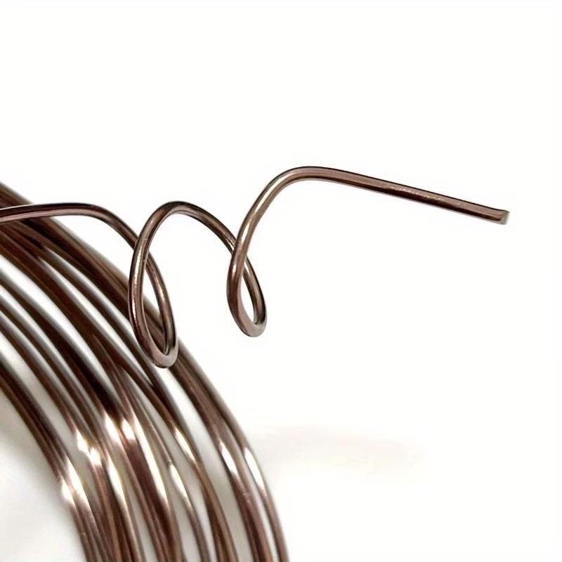 32.8 Feet 3mm Flexible Aluminum Craft Wire, Ideal for DIY Jewelry Making, Sculpting, Wreath Making, Christmas Decorations, Size 9