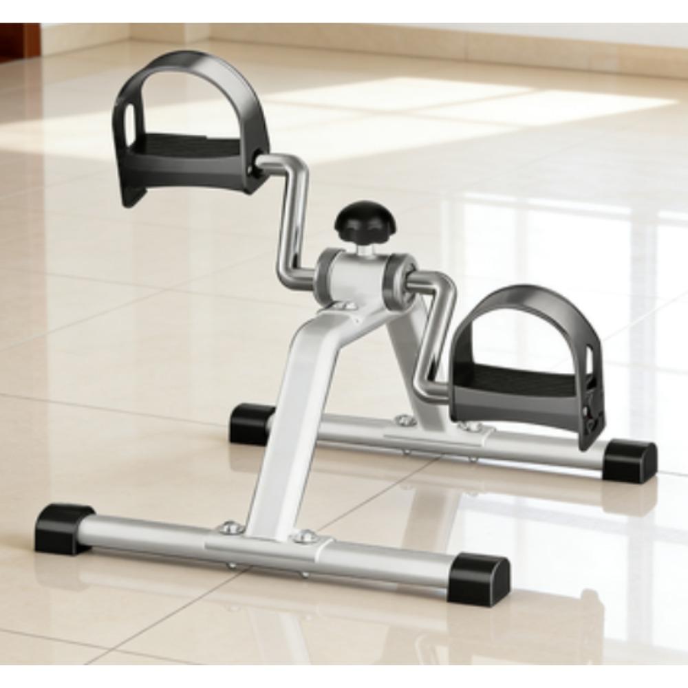 Household upper and lower limb leg trainer, 2-in-1 foot and hand fitness pedal machine, compact exercise bike for enhancing muscle blood circulation and indoor workouts