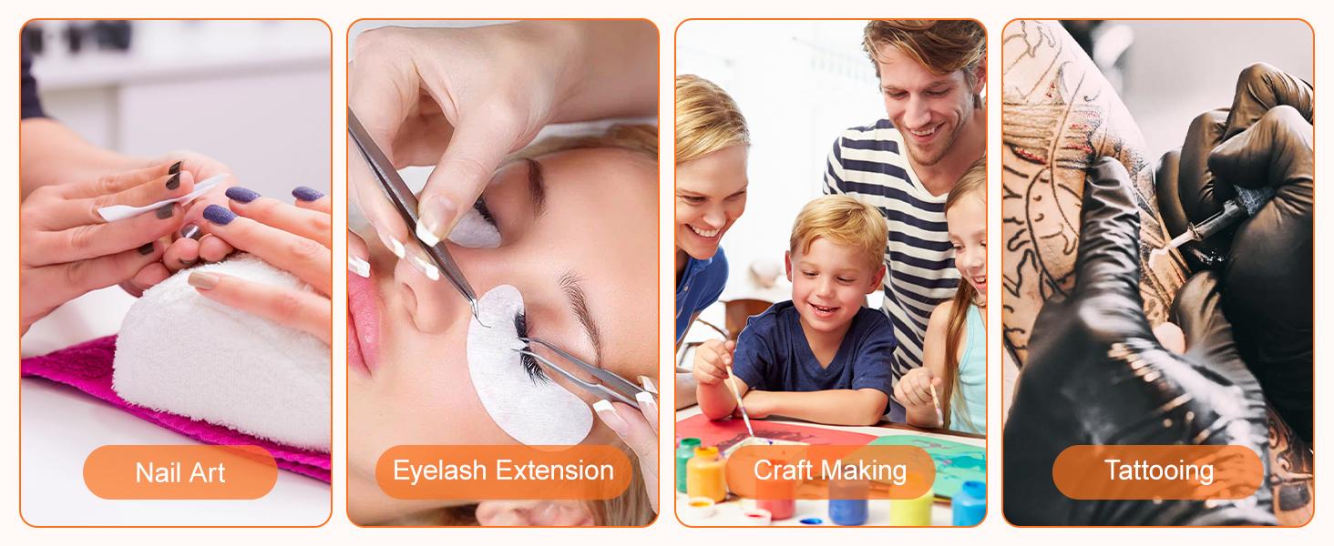 Half Moon Light for Nail Desk with Phone Holder, 28IN Folding Half-moon Lamp with Shinning Diamond, Arch Nail Tech Light with 3 Color Modes & 10 Brightness,For Manicure, Eyelash Extension, Tattooing, Skin Management, Color Temperature 3000-6500K