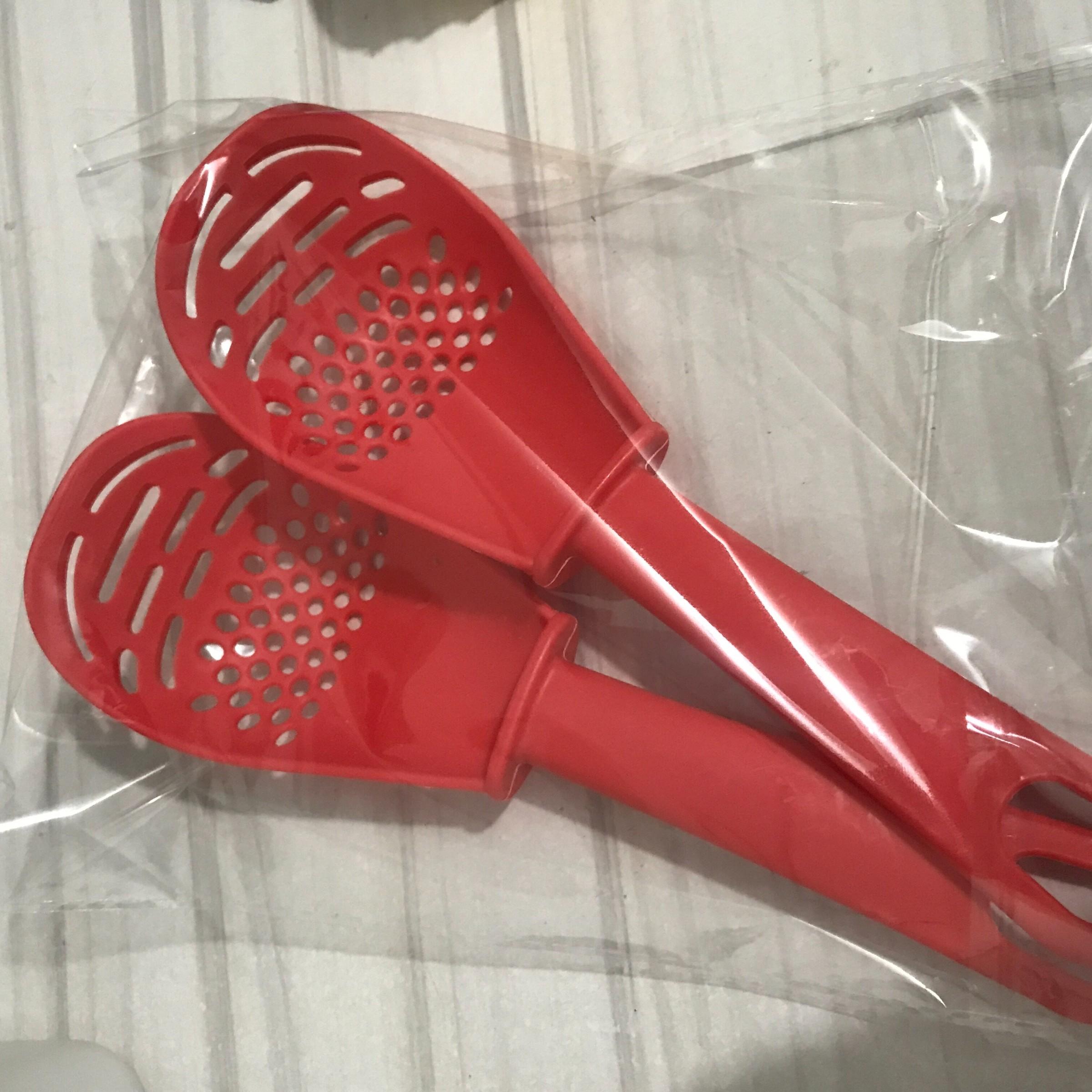 2pcs Multifunctional Kitchen Cooking Spoon, All-In-One Gadget for Grating, Mashing, Beating & Separating, Essential Kitchen Tool, Cooking Spoons Set