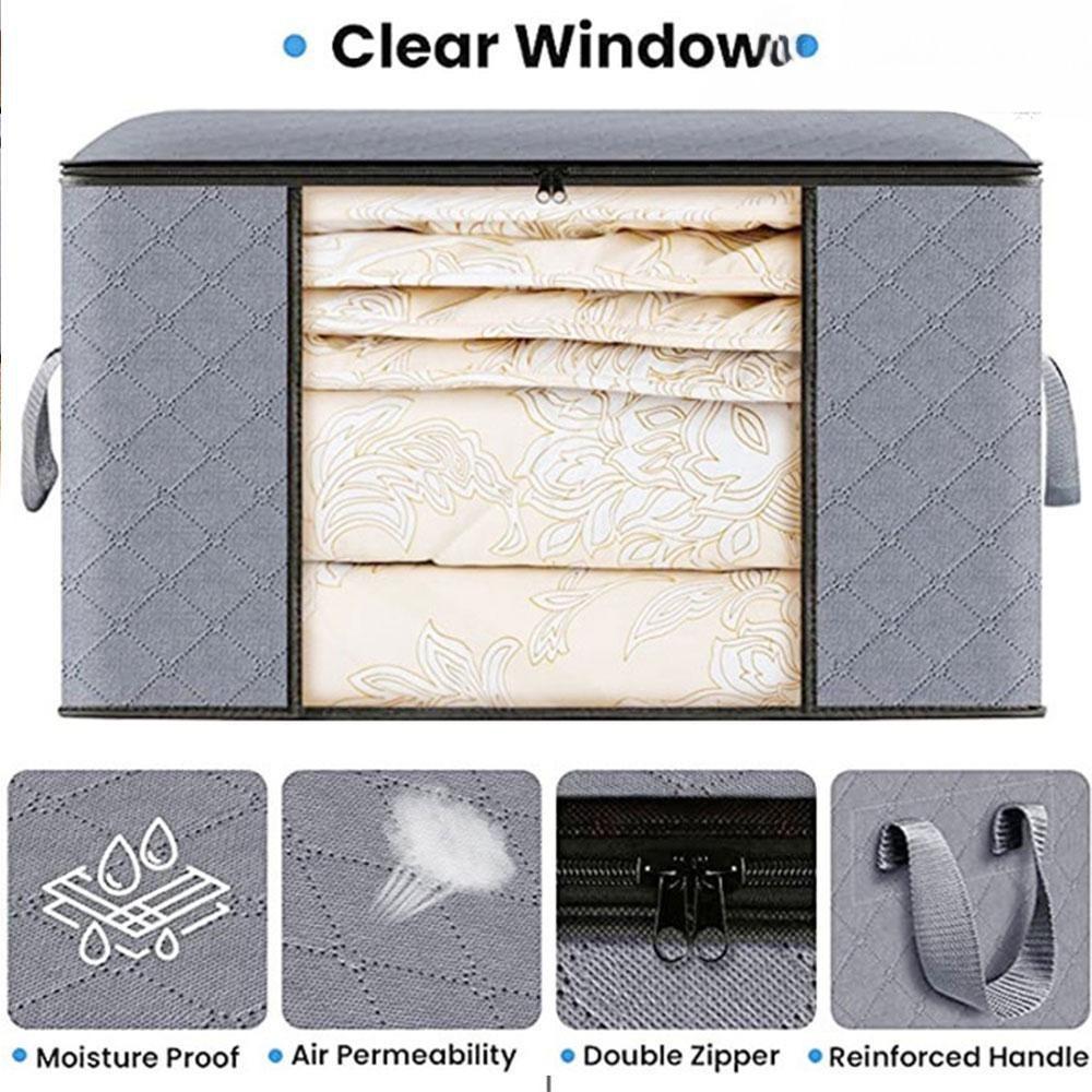 Multifunctional Storage Box, High Appearance Household Organizer with Lid & Drainage Function