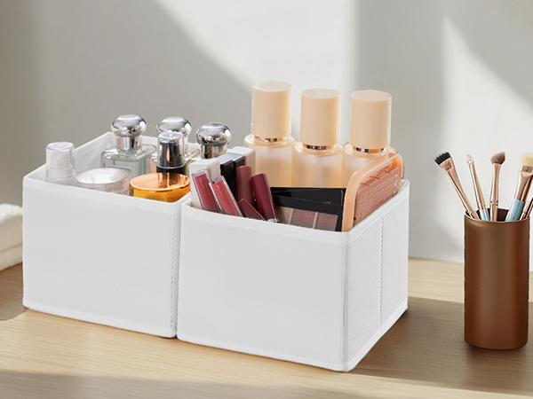 Criusia Drawer Organizer Clothes 10 Pack-Foldable Closet Organizer for Baby Clothes, Underwear, Socks, Nursery & Bedroom Storage Dividers storage box