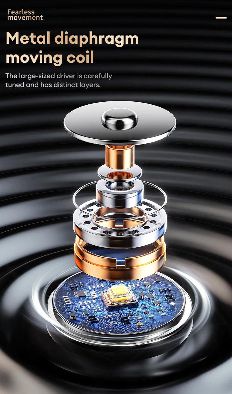 PAXA X15 Pro OWS Wireless Bluetooth Earbuds Luxurious Sound for Music & Phone Calls, Sport Headsets With Call Noise Canceling Mic