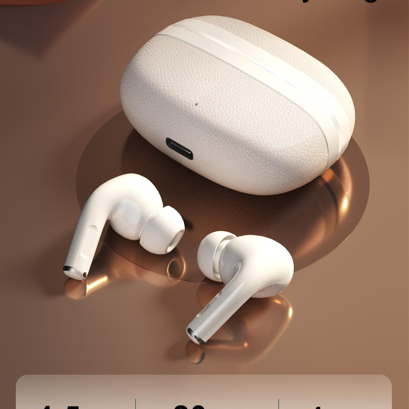 Wireless Earbuds Bluetooth-compatible Compatible Noise Cancelling Clear Sound Gaming Sports Office Use Waterproof USB PD Charging Lithium Polymer Batteries