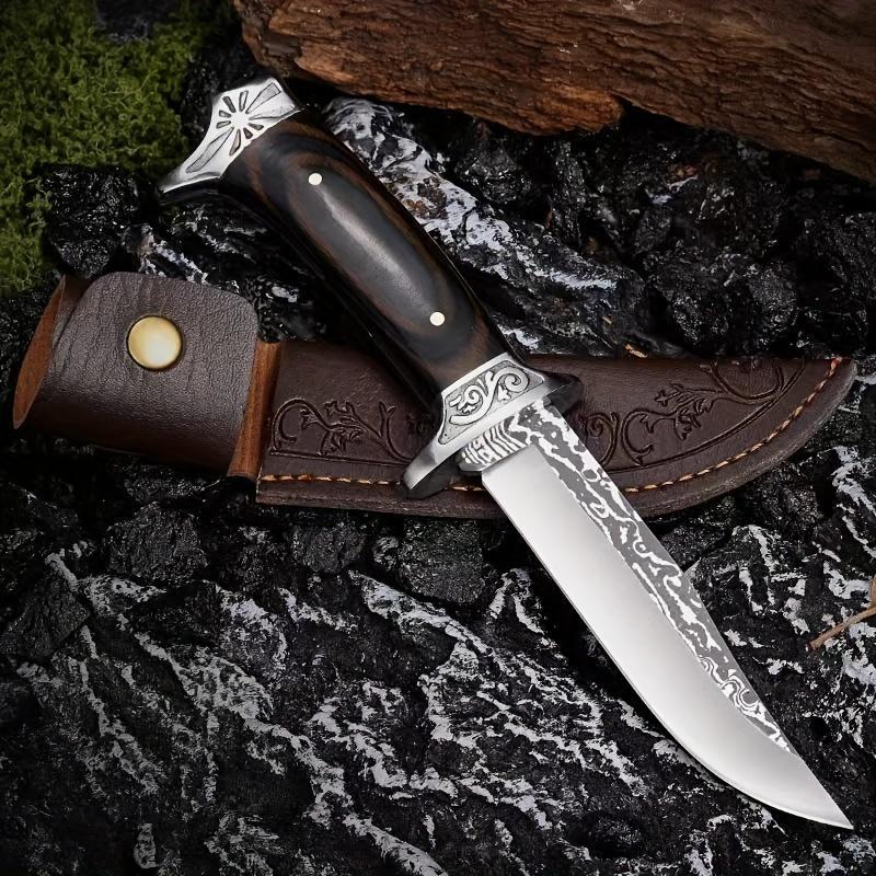 Chef knife, sharp chef knife with sheath, professional chef knife with handle, kitchen utensil Outdoor Multi-Purpose