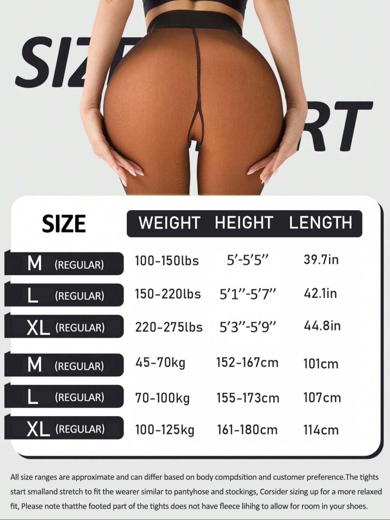 Fleece-Lined High-Waist Tights, 200g Thick Warm Leggings, Multiple Colors, All-Season Wear, Perfect for Cold Weather & Daily Use, Winter