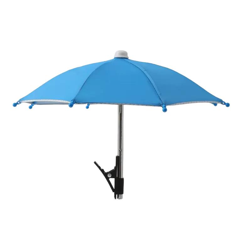Portable Phone Holder Umbrella, Waterproof Anti-Glare UV Protection Mini Parasol, Universal Phone Sun Visor; Outdoor travel essential for fitness, camping; Summer Y2K cute decor for car, bedroom, garden; Ideal bridesmaid, Mother's Day, wedding & graduatio