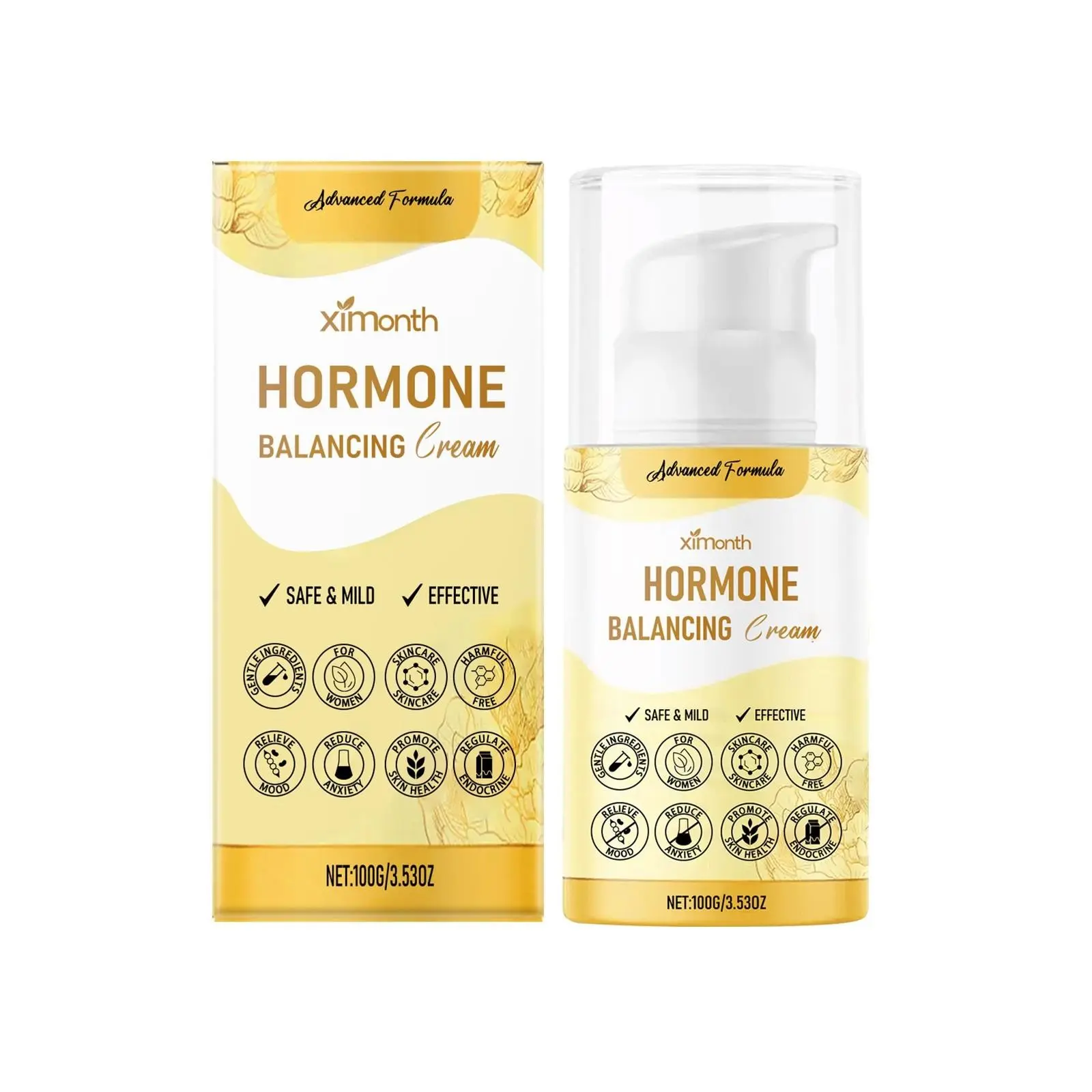 Women's Body Care Natural Nourishing Cream (100g), Daily Moisturizing & Nourishing Balm, Gentle Formula for Sensitive Skin, Hydrating & Balancing Treatment, Body Hydrator, Hydrating Body Creams
