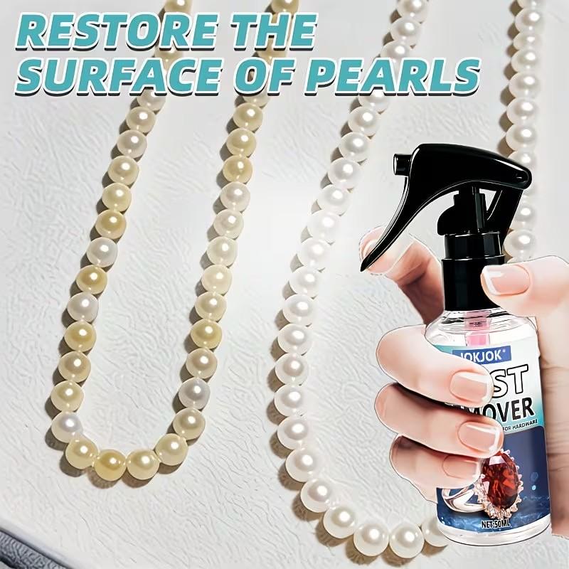 Jewelry Polishing Spray, Quick Shine Restorer for All Metals, Removes Oxidation in Minutes, Portable Travel Size, Brand Jokjok