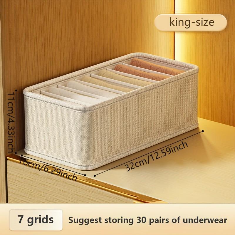 Foldable Storage Box Organizer, Multi-Functional Drawer Type Design, Ideal for Organizing Clothes & Accessories, Durable Foldable Solution