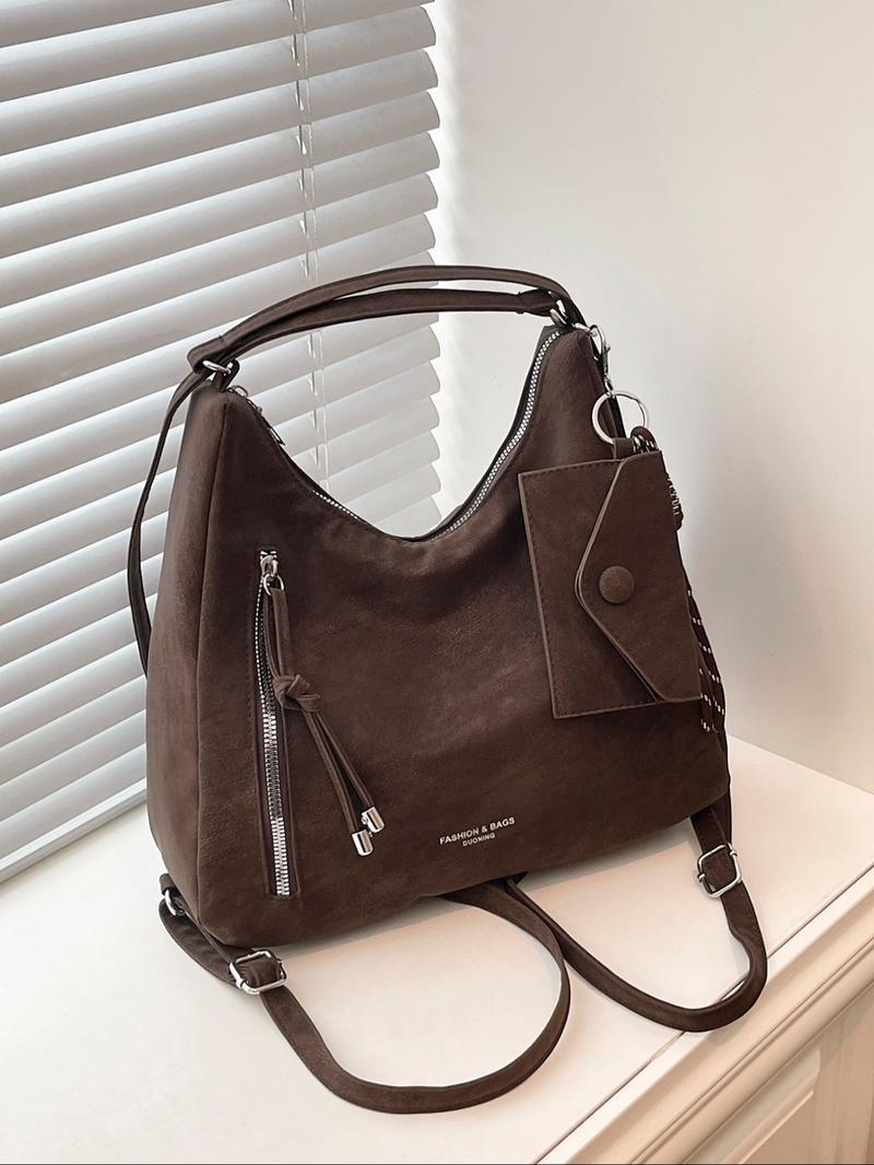 Women's Fashion Simple Shoulder Crossbody Bag, Durable Practical Daily Essential, Perfect Choice for Travel and Everyday Use, Vintage Style