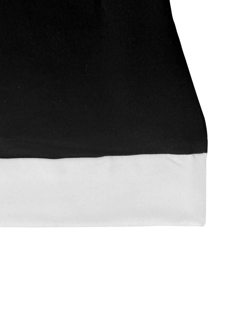 Women's Colorblock patchwork Faux Two-piece Shirt Collar Slim Fit Long Sleeve Top, Simple Comfortable Daily Wear,Versatile Stylish Blouse