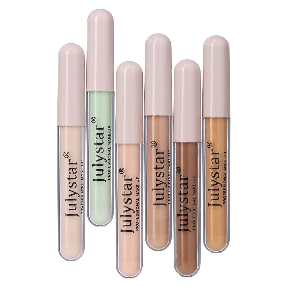 Julystar Multi-Color Concealer Liquid, Matte Finish, Natural Fit, Lightweight Hydrating Texture, Covers Imperfections, Multi-Pack