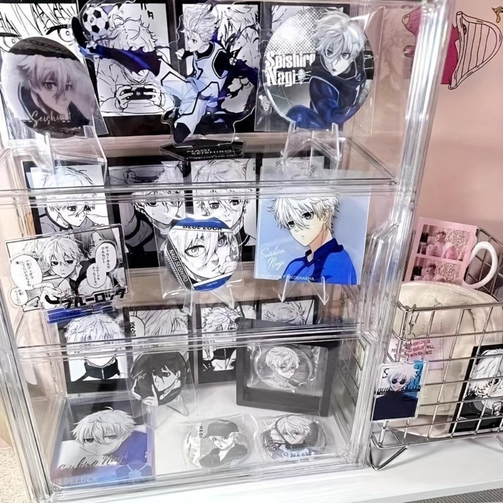 Acrylic storage and display box, suitable for blind box figures, cosmetics, cups and wine utensils —— can be wall-mounted