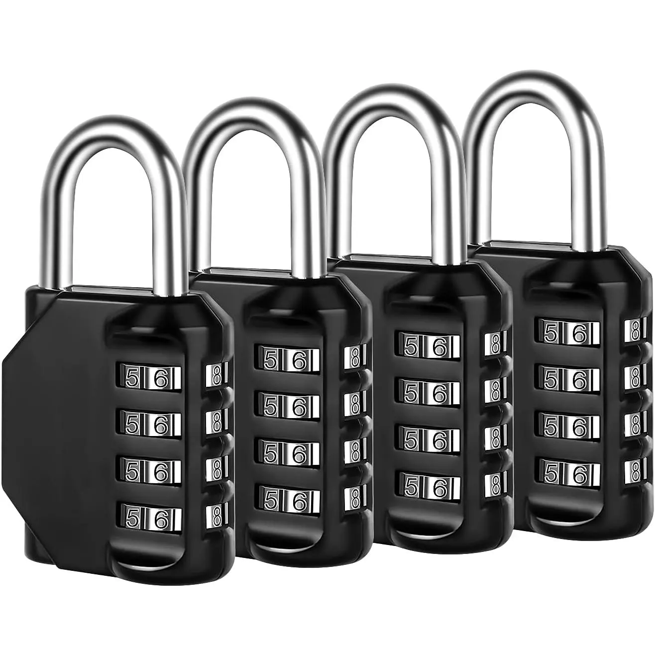 4 Pack, Black