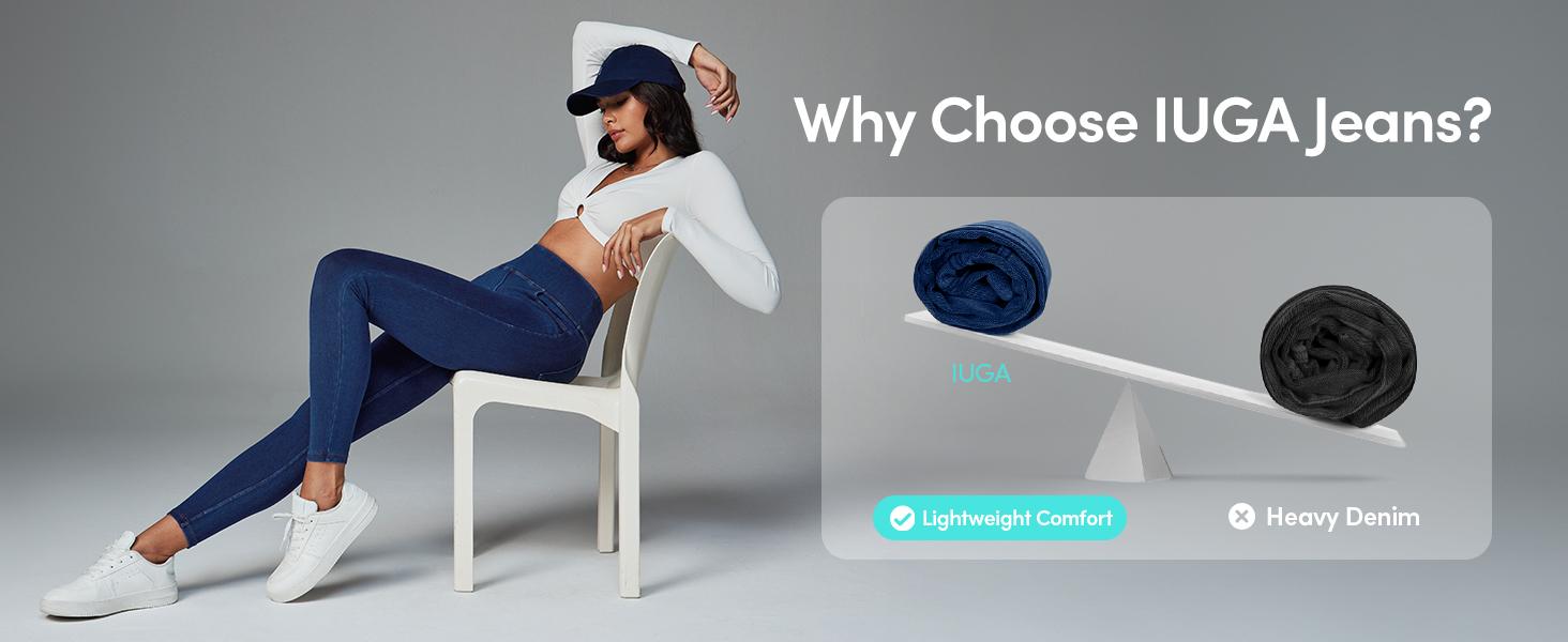 Butt Lifting Jeans for Women Stretchy High Waisted Skinny Women Jeans Trendy Jeggings Tummy Control with Pockets