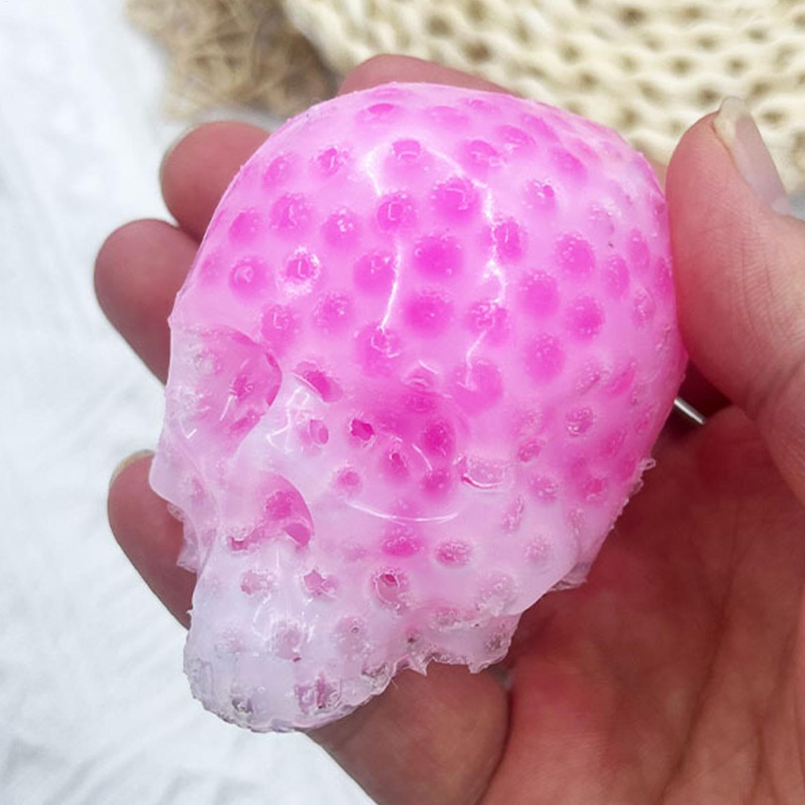 Pimple Popping Toy Zit Popping Skull Sensory Fidgets for Kids Reusable Satisfying Gadgets Party Favors for Study Relieving