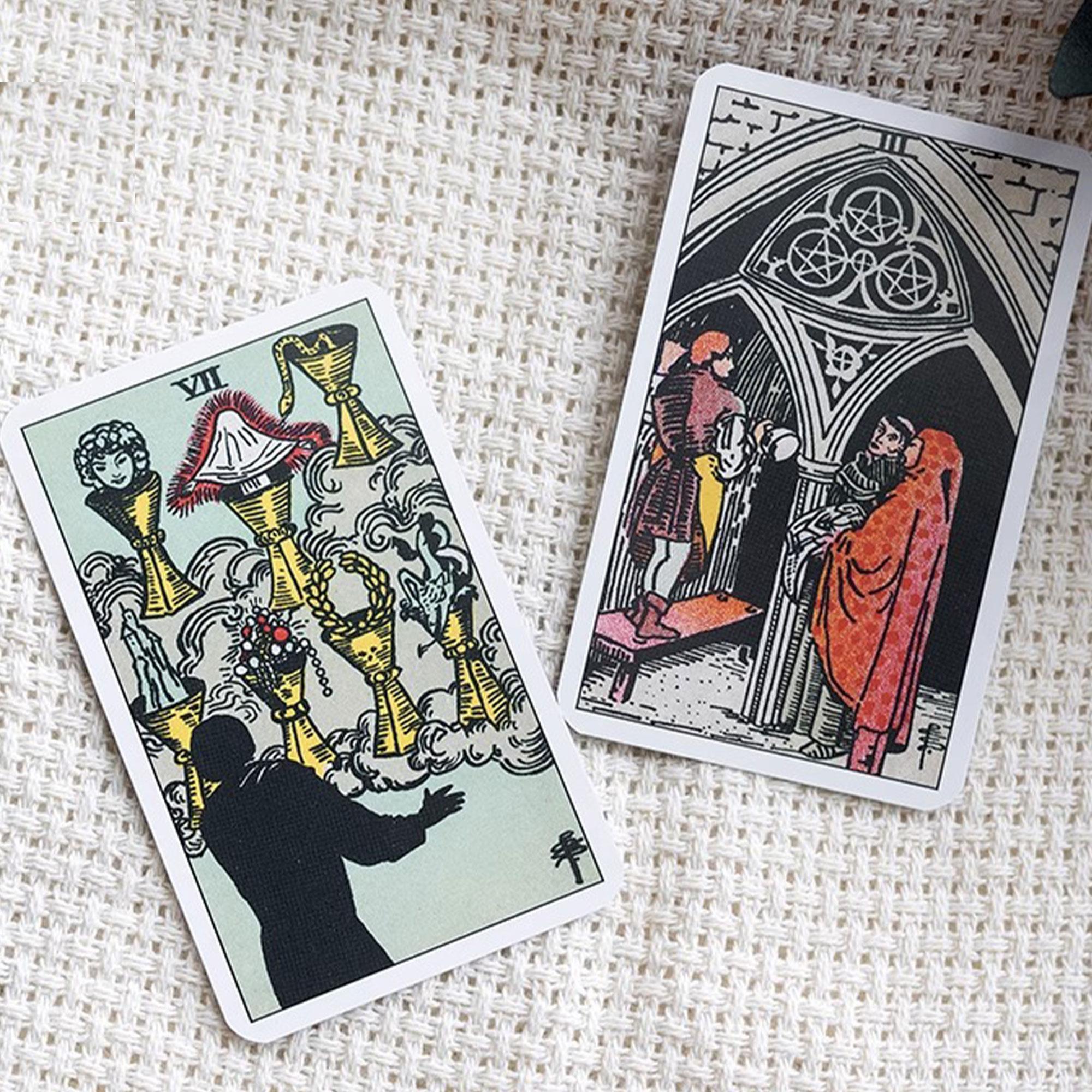 Witt Tarot Deck: Beginner-Friendly Set with Guidebook | Accessible Divination & Intuitive Practice | Perfect Holiday Gift (Christmas/Halloween/Thanksgiving)‌