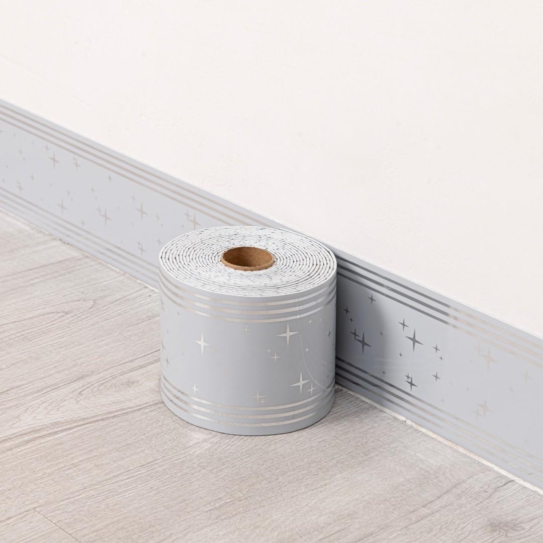 1 Roll 196.85 Inch Long × 10cm Wide, Thickened Marble Self-adhesive Wallpaper, DIY Removable, Suitable for TV Background Wall, Door Fracture Frames, Decorative Stickers, Living Room Corners, Ceiling Corners, Kitchen Corners