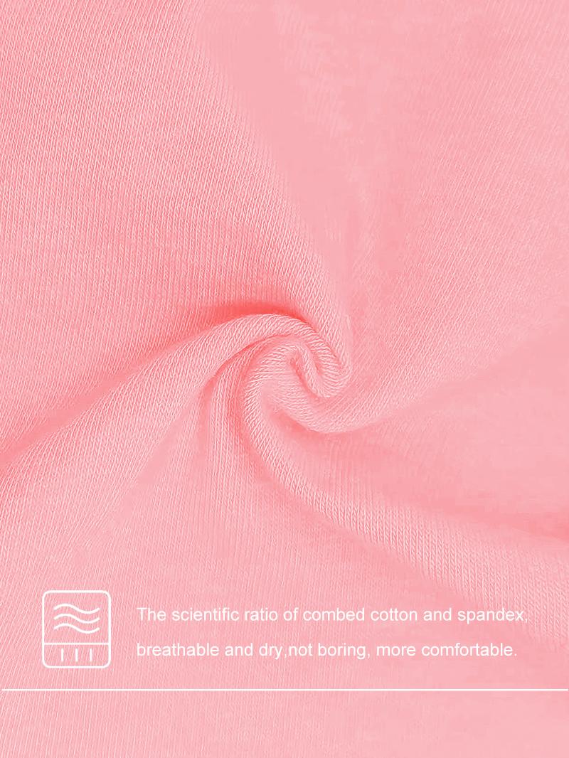 24pcs Women's Heart & Letter Tape Knicker Soft Comfy Breathable Panty, Women's  Letter Tape High Waist Knicker, Soft Comfy Breathable Panty for Daily Wear, Underwear for All Seasons